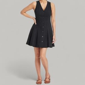Universal Thread Black Mini A-Line Dress